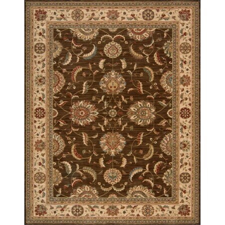 Nourison Living Treasures Area Rug Collection Brown 9 Ft 9 In. X 13 Ft 9 In. Rectangle 99446678560